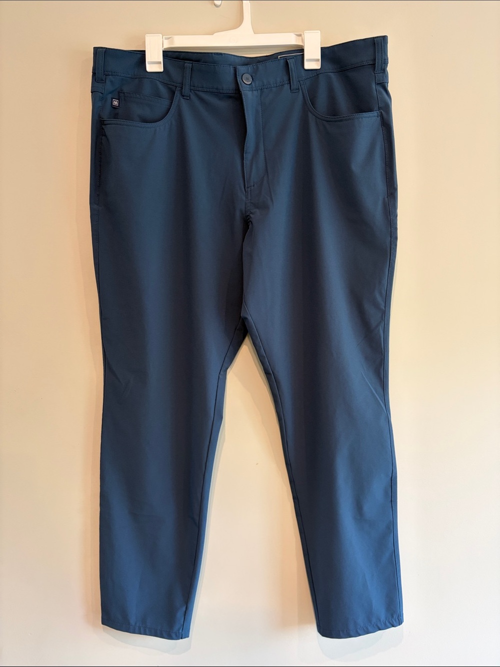 Mizzen+Main Blue Performance Menswear Pants